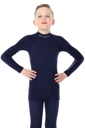 vaikiški active wool marškinėliai